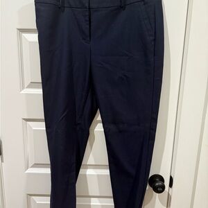 LOFT Dark Blue Women's Trousers